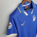 Italy 1996 EuroCup Home Blue Soccer Jersey